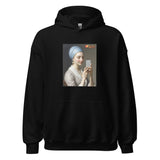 Girl With The Pearl Earring Selfie Hoodie