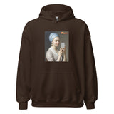 Girl With The Pearl Earring Selfie Hoodie