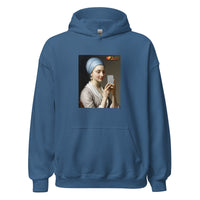 Girl With The Pearl Earring Selfie Hoodie