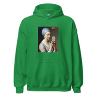 Girl With The Pearl Earring Selfie Hoodie