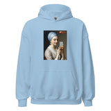 Girl With The Pearl Earring Selfie Hoodie