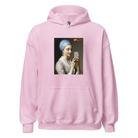 Girl With The Pearl Earring Selfie Hoodie