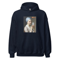 Girl With The Pearl Earring Selfie Hoodie