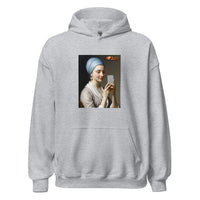 Girl With The Pearl Earring Selfie Hoodie