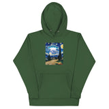 Starry Night by van Gogh And The UFO Hoodie