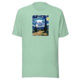 Starry Night by van Gogh And The UFO T-Shirt