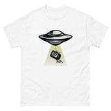 UFO Takes TV Set T-Shirt