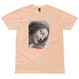 The Head Of The Virgin (c1500) By Leonardo da Vinci T-Shirt