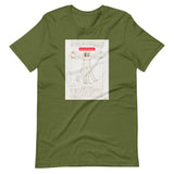 The Vitruvian Man By Leonardo da Vinci T-Shirt