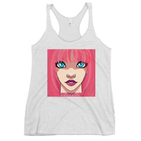 Pink Haired Girl Tank Top