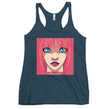 Pink Haired Girl Tank Top